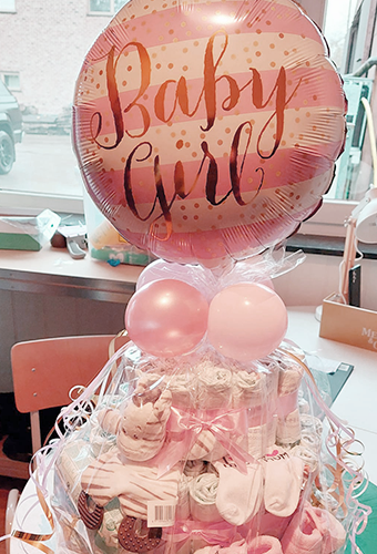 ballonen geboorte meisje