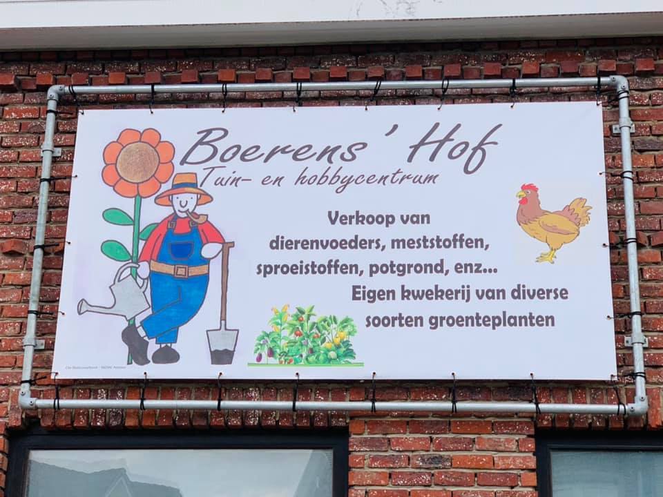 banner gebouw drukken